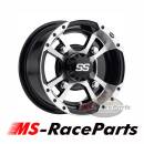 SS-112 Sportwheels 10x8 Machined w/Black LK 4x115