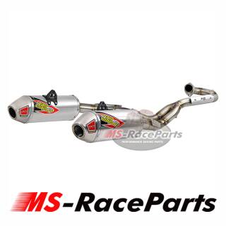 Pro Circuit Sportauspuff Yamaha YFM 700 R (15-18) Exhaust Dual Full System T-6 Edelstahl Aluminium