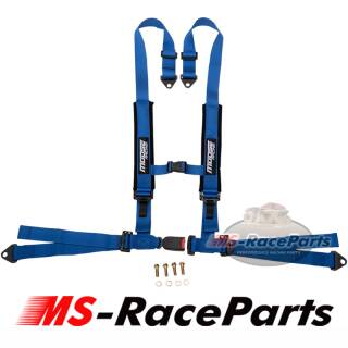 4 Punkt Gurt Moose Racing Sportgurte blau SxS Renngurt HARNESS AUTO BUCKLESTYLE