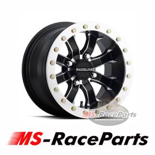 15x7 Beadlock Mamba Alufelge 4x156 Polaris Sportsman RZR Hawleye Ranger sämtliche Modelle schwarz