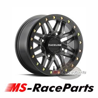 15x7 Beadlock Ryno Alufelge 4x156 Polaris Sportsman RZR Hawleye Ranger sämtliche Modelle matt gun metal