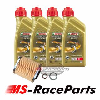 Ölwechsel Can Am Maverick X3 Castrol 5W40 (19,90Euro/L) Motoröl Motorenöl