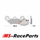 Sintermetall Bremsbeläge CF-Moto 550 C-Force Bj. 16-17 Vorderachse