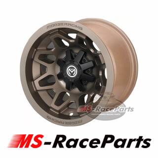 14x8 4+4 Alufelge Can Am Felge Aluminium Moose Racing Wheel 416 BZ bronze